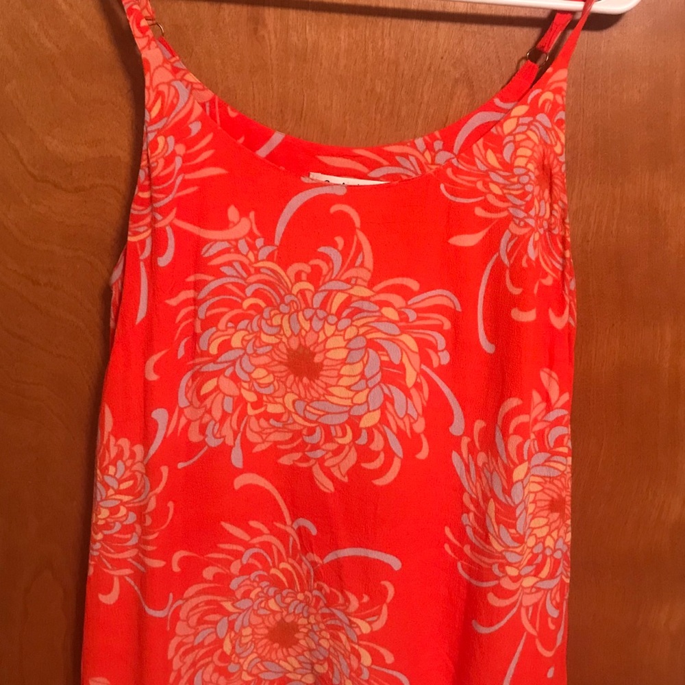CAbi Peony Floral top /blouse